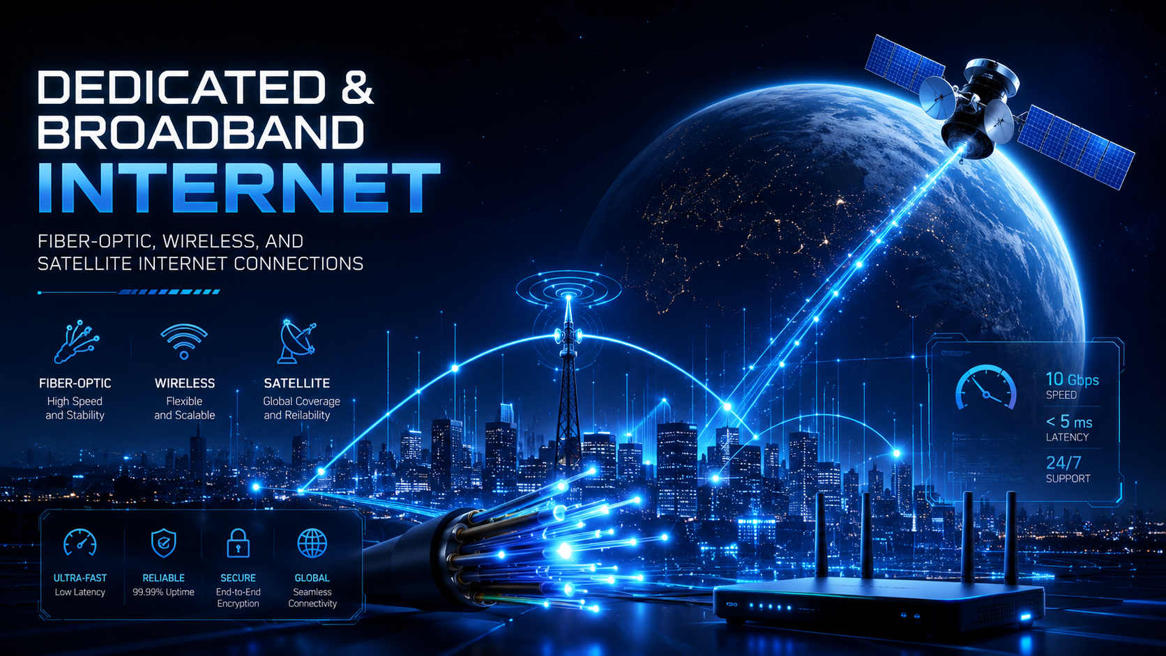 Internet Broadband vs. Dedicated: Apa Perbedaannya dan Mana yang Tepat untuk Kebutuhan Anda?